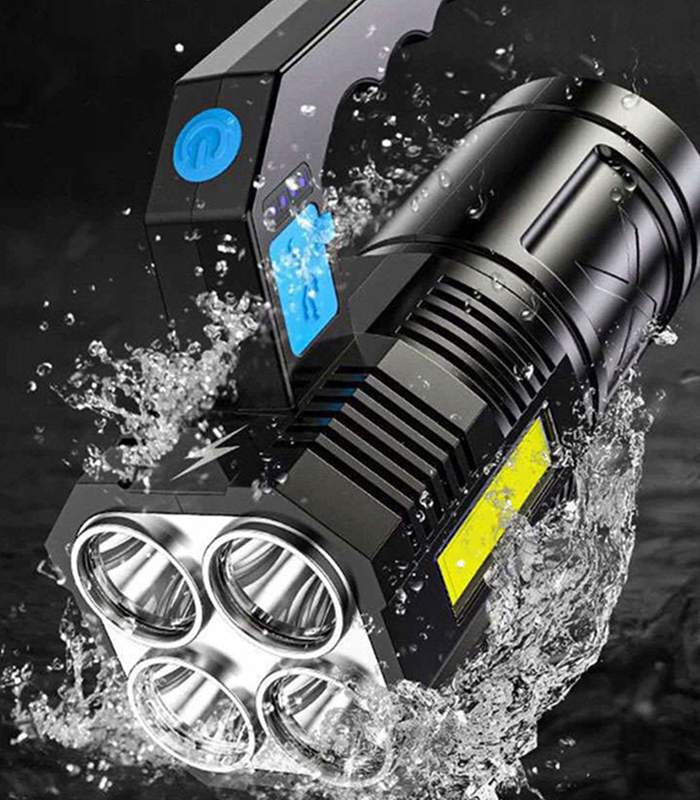 Multifunkcionális kültéri zseblámpa