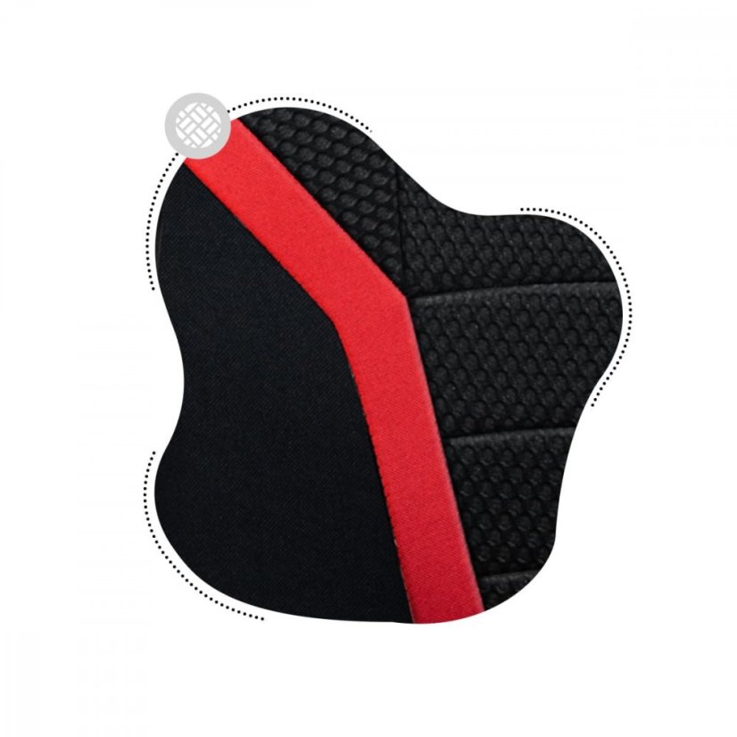 Minőségi gyerek gamer szék fekete és piros színben