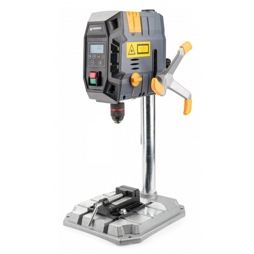 Stolová stojanová vŕtačka s výkonom 1000W zverák+laser PM-WS-1000M