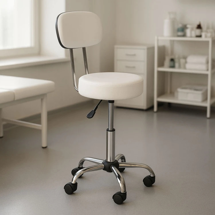 Scaun pivotant cu spătar reglabil pe înălțime