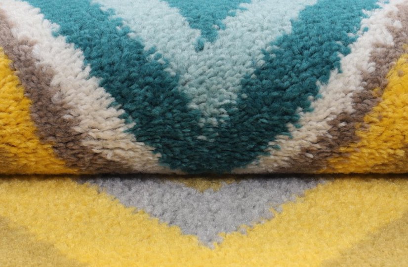 Dizajnový koberec s geometrickým vzorom Salsa