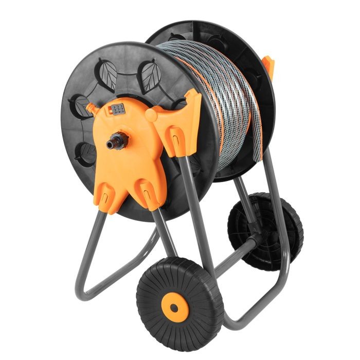 Vozík na zahradní hadici, plastový, do 60 m 1/2 "15-793 NEO