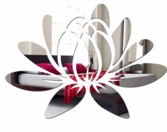 Specchio decorativo asimmetrico per interni