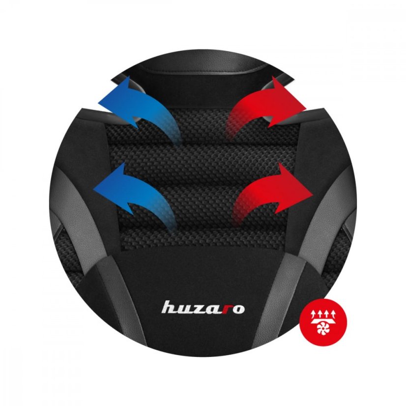 Luxusní herní křeslo FORCE 7.5 MESH černé barvy