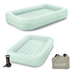Aufblasbare Veloursmatratze für Kinder - 168 x 107 x 25 cm