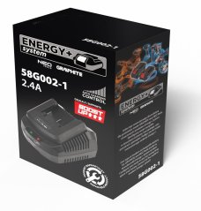 Nabíjačka na akumulátory Energy+ 58G002-1 GRAPHITE
