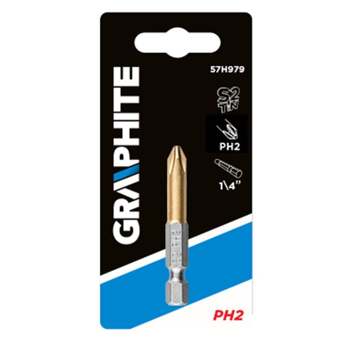 Накрайник за винтоверт PH2 x 50 mm 57H979 GRAPHITE