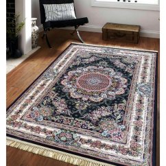 Luxus-Teppich mit einem Hauch von Vintage-Stil in der perfekten Farbkombination