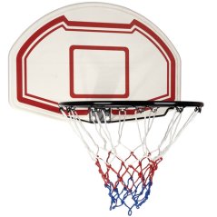 Hängender Basketballkorb mit Rückwand