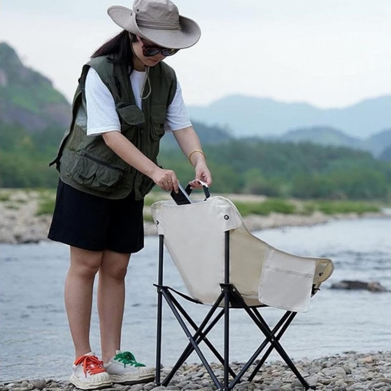 Sedia da trekking pieghevole con pratica custodia