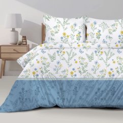 Prémiové bavlnené obliečky lúčne kvety