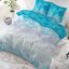 Elegantné modré posteľné obliečky z bavlny 200 x 220 cm