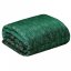 Originálny prehoz na posteľ s trblietkami zelenej farby