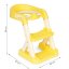 Scaun de toaletă pentru copii cu trepte - galben