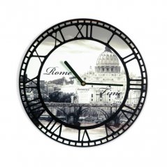Stenska ura z motivom Rima