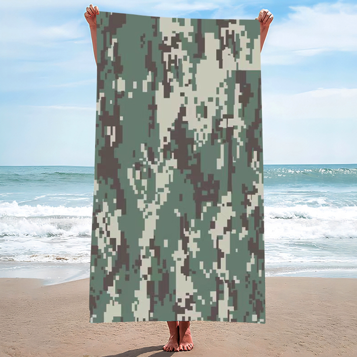 Плажна кърпа с модел army 