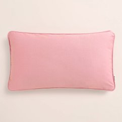 Elegáns párnahuzat sötét rózsaszínben 30 x 50 cm