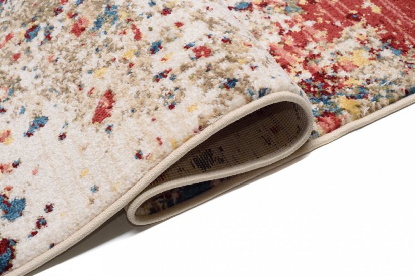 Стилен килим с абстрактна шарка за всекидневната