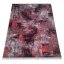 Tappeto moderno per il soggiorno rosso-nero - URBAN ART