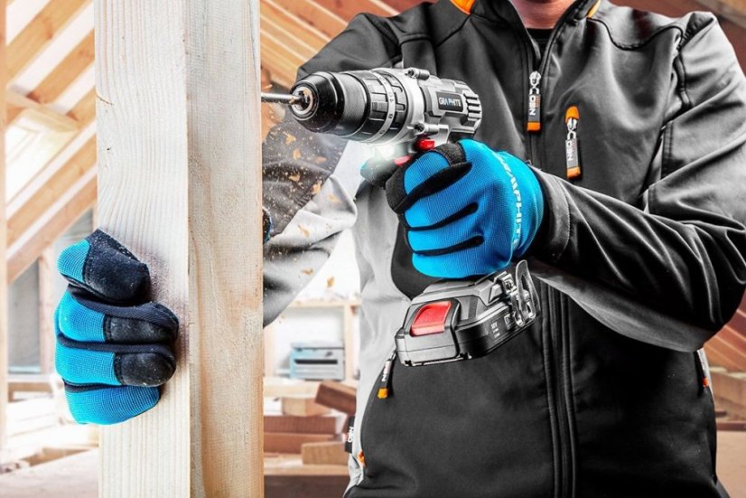 Акумулаторен винтоверт с ударна глава Energy + 18V, Li-Ion, без батерия 58G010 GRAPHITE