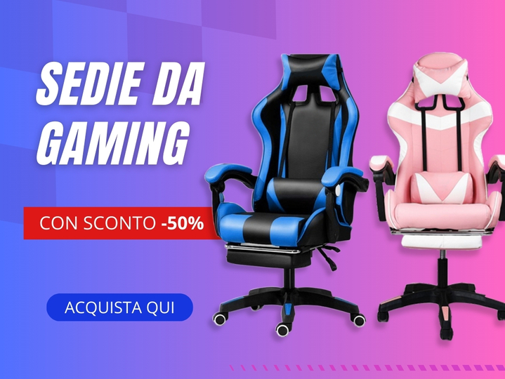 Sedie da gaming