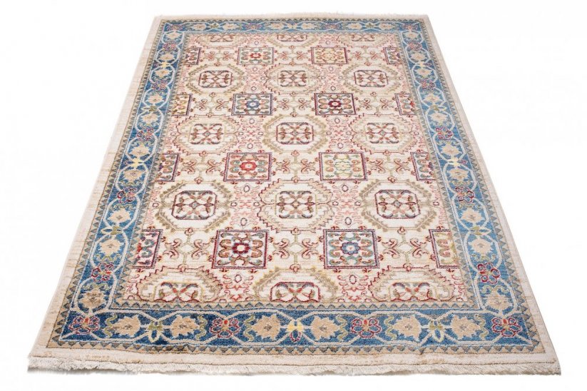Krémes keleti szőnyeg marokkói stílusban - Méret: Šírka: 200 cm | Dĺžka: 305 cm