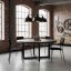 Set de 4 scaune de dining - scaune tapițate din catifea cu structură metalică