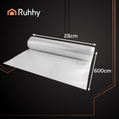 Vakuová fólie na roli, 28 x 600 cm – perforovaná fólie pro vakuové balení potravin