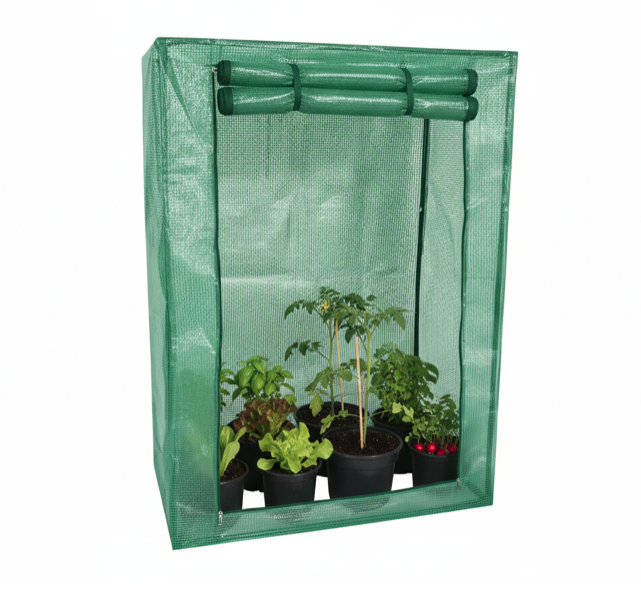 Mini záhradný fóliovník 100 x 50 x 150 cm – fóliovník na sadenice