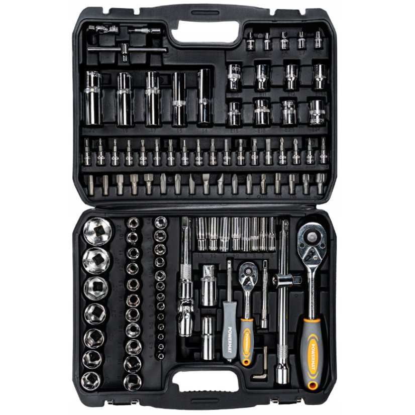 Set di chiavi a bussola con cricchetti - 108 pezzi