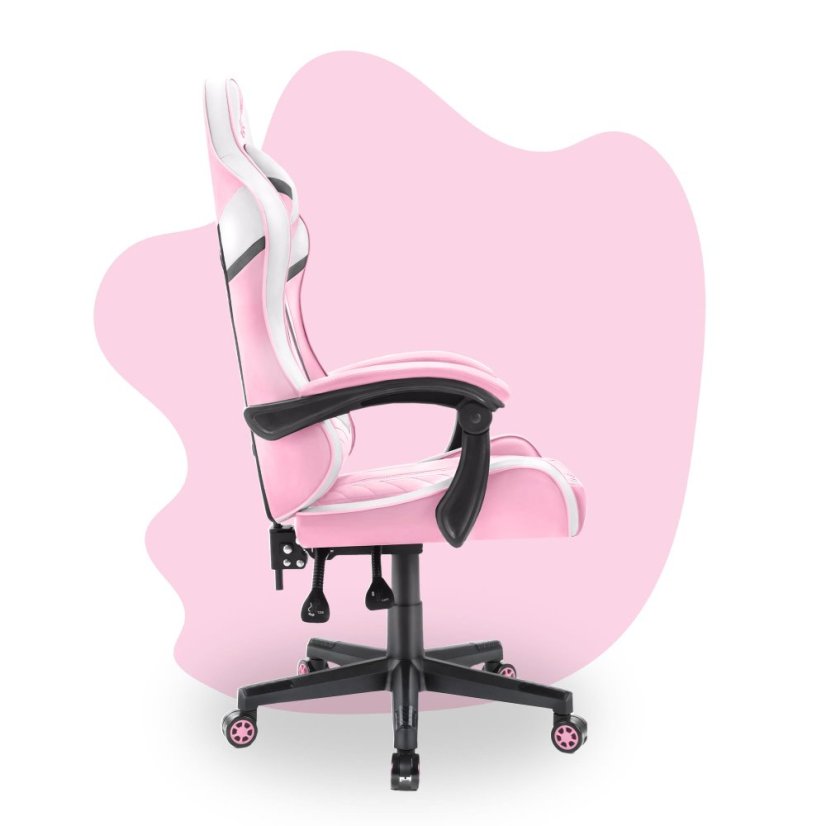 Gyermek játszószék HC - 1004 fehér és rózsaszín