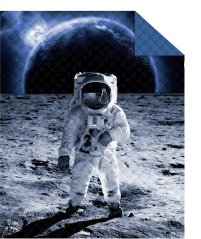 Dětský přehoz s astronautem
