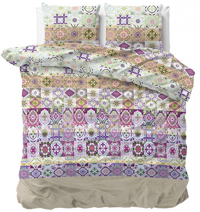 Biancheria da letto con design tradizionale 140 x 200 cm