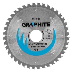 Pânză de ferăstrău cu diametrul de 165 mm 55H545 GRAFIT