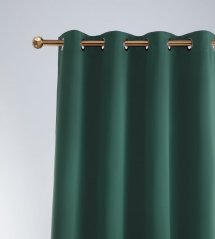 Dunkelgrüner Verdunkelungsvorhang mit Öse 140 x 250 cm