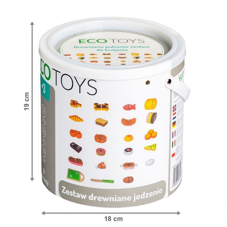 Accesorii de bucătărie din lemn Ecotoys