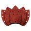 Carta vetrata velcro delta 140 x 140 x 80 mm, K60, 5 pezzi, con fori 54H010 GRAPHITE Carta vetrata velcro delta 140 x 140 x 80 mm, K60, 5 pezzi, con fori 54H010 GRAPHITE