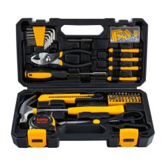 Set de scule cu 126 de piese în valiză din plastic – 1/4"