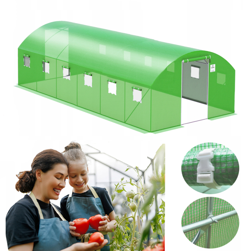 Veliki vrtni politunel 4 x 6 m - 2,25 m visine