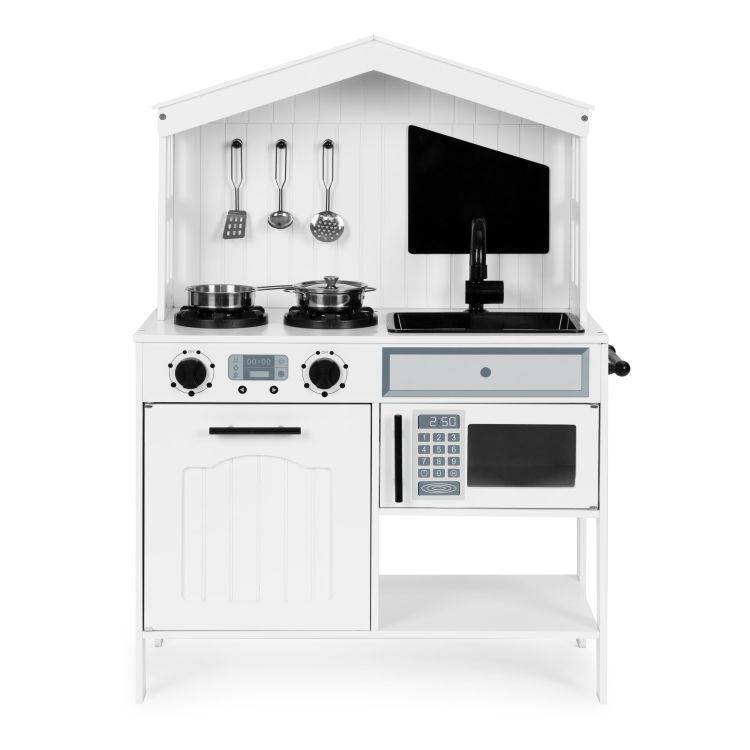 Elegante cucina per bambini in legno + accessori
