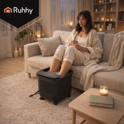 Masážní přístroj na nohy 550 W - hydromasáž s vyhříváním