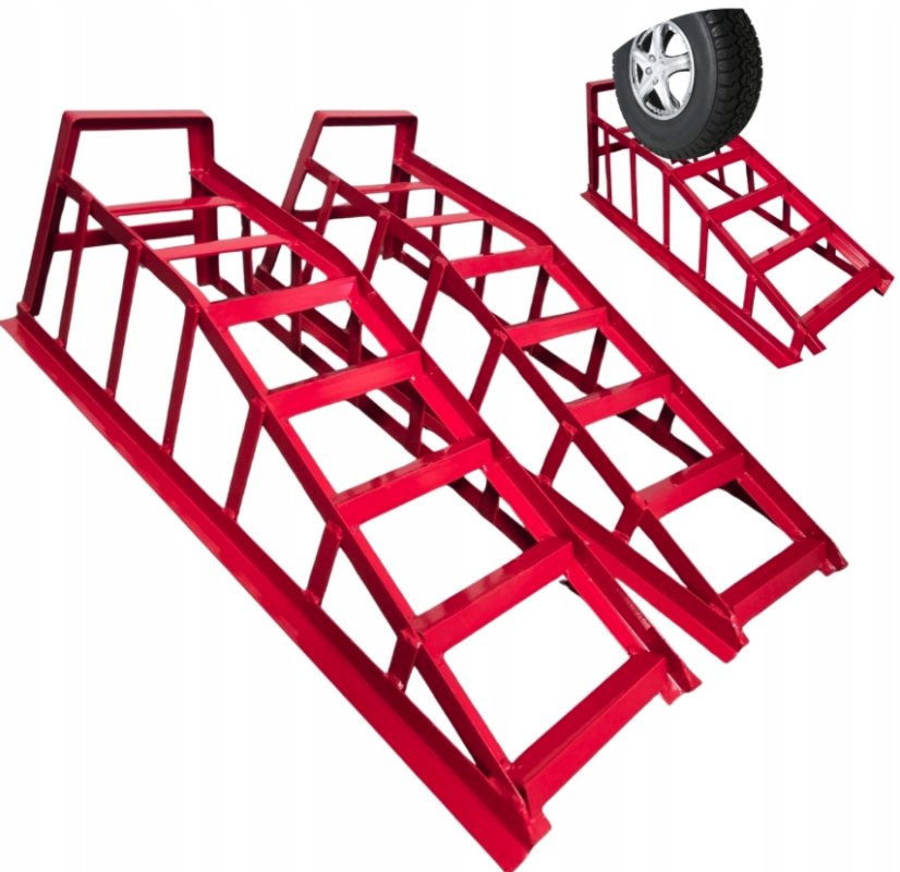 Rampe auto, rampe metalice 2 buc - 2 tone