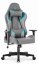 Ergonomická herní židle HC-2002 s nosností 150 kg – šedá s modrými detaily