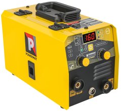 Инверторен заваръчен апарат MIG/MMA/TIG 160 A с LCD дисплей