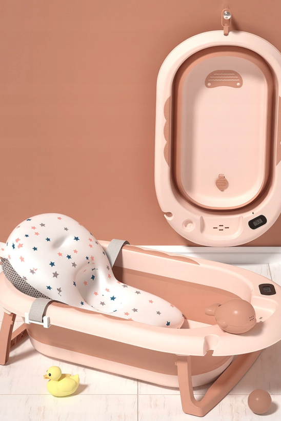 Összecsukható babakád VAIANA PREMIUM párnával - több színben