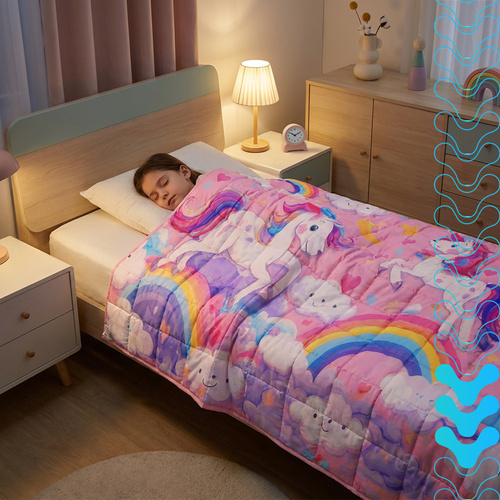Детско одеяло с тежести 100 x 150 см – 4 кг