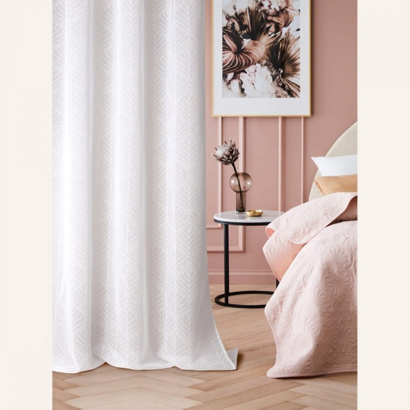 La Rossa Fehér függöny 140 x 260 cm