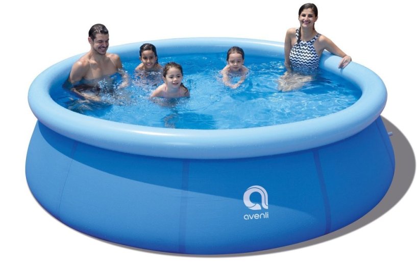 Aufblasbares Gartenschwimmbad 305 x 76 cm - Set 14in1 mit Zubehör