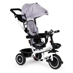 Trojkolka, kočík v sivej farbe Ecotoys