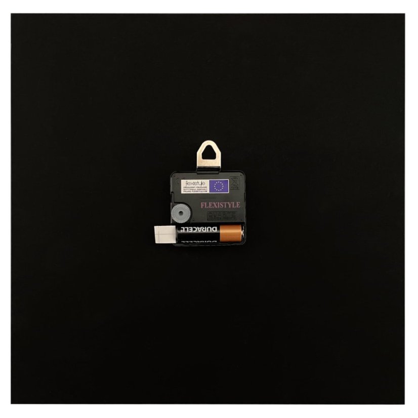 Nástenné hodiny Scandic 30 cm - čierne